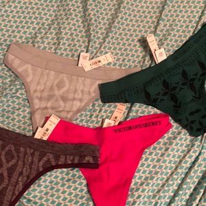 Victoria secret thongs never worn